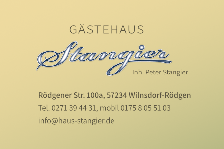 Logo Gästehaus Stangier